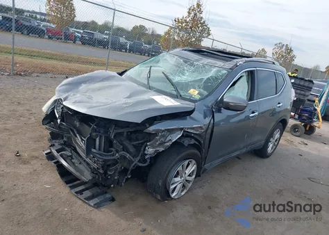 2015 Nissan Rogue Sv from USA, damaged, VIN 5N1AT2MV8FC809651